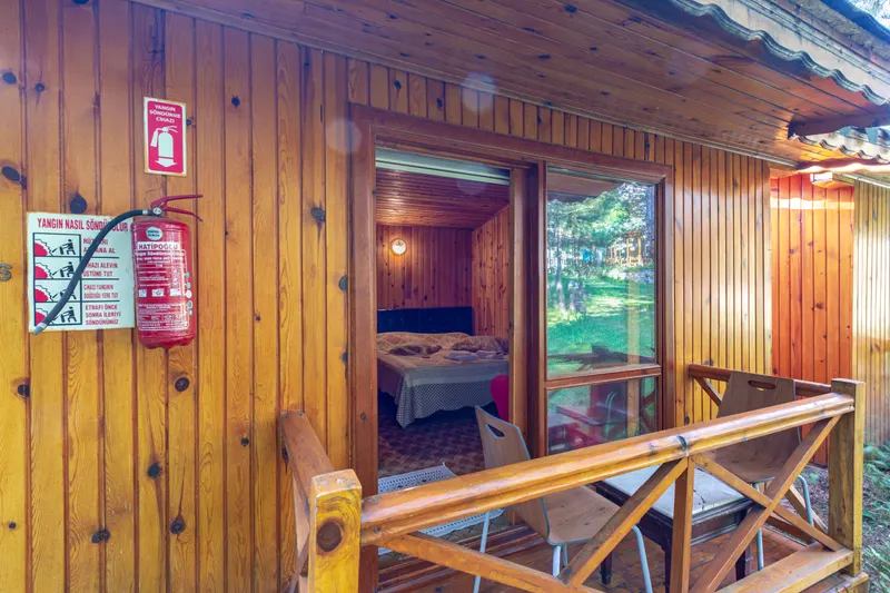 Standart bungalov konaklama alanı